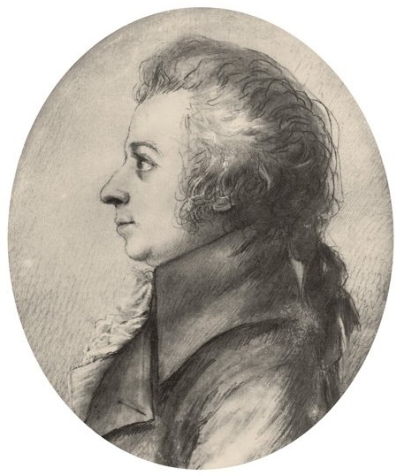 Sketch of Mozart - 1789