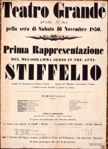 Stiffelio Premiere